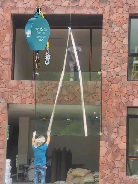 重型防墜器、吊裝帶用于高層
