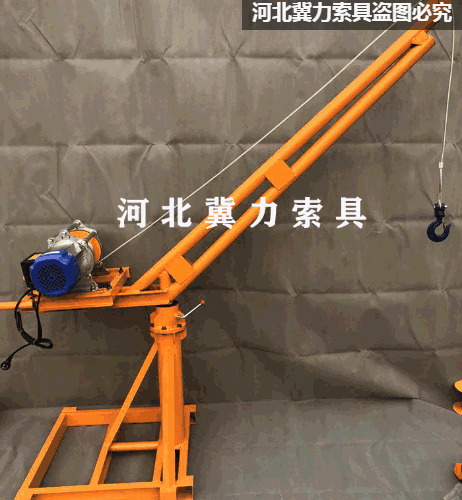 車載小吊機(jī)安裝小型電動(dòng)提升機(jī)